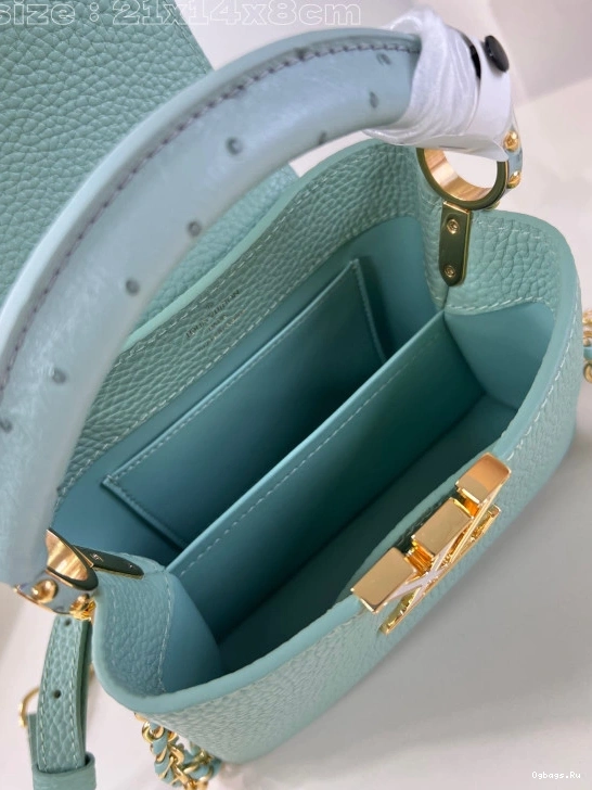 VUITTON CAPUCINES MINI-22*12*8CM LOUIS 1228